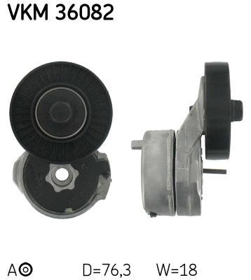 Galet tendeur de courroie d'accessoire SKF ref. VKM 36082